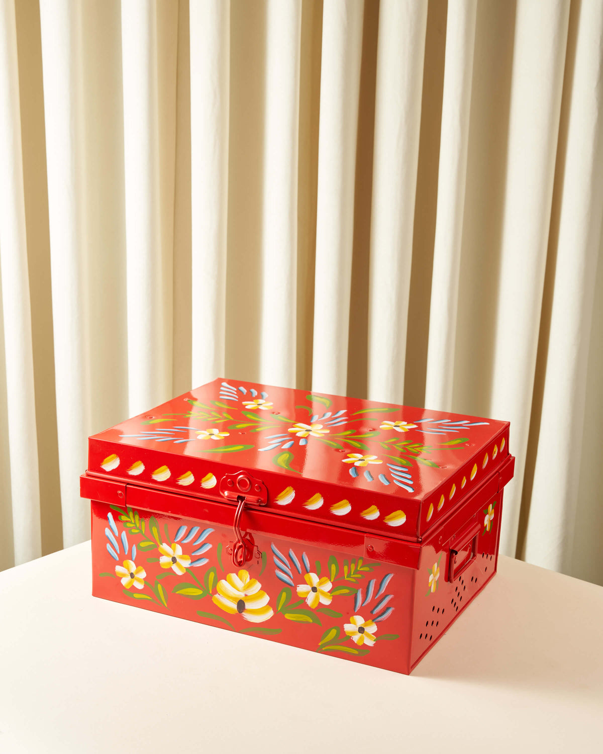 Sheikha Hand-Painted Rectangular Food Warmer — 3L