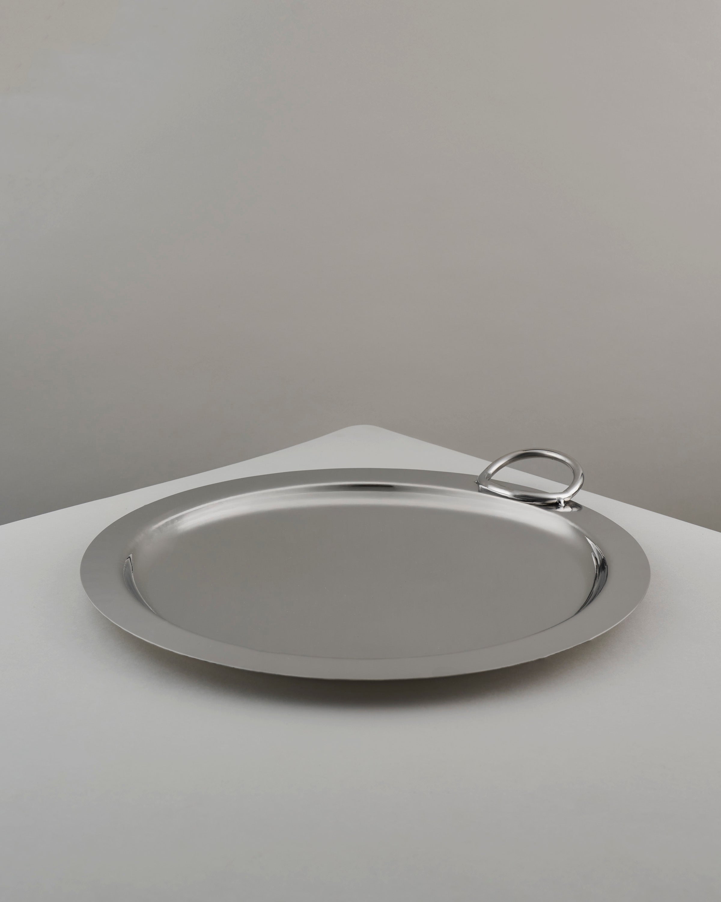 Ring Stainless Steel Serving Tray