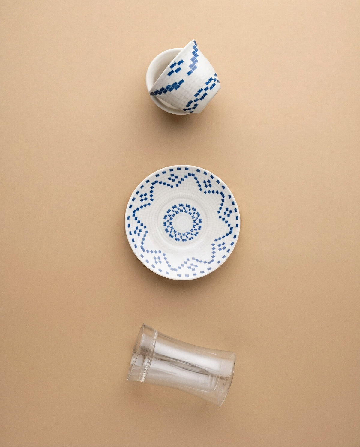Turath Tea Estakana & Arabic Coffee Finjan Set — 18 Pieces