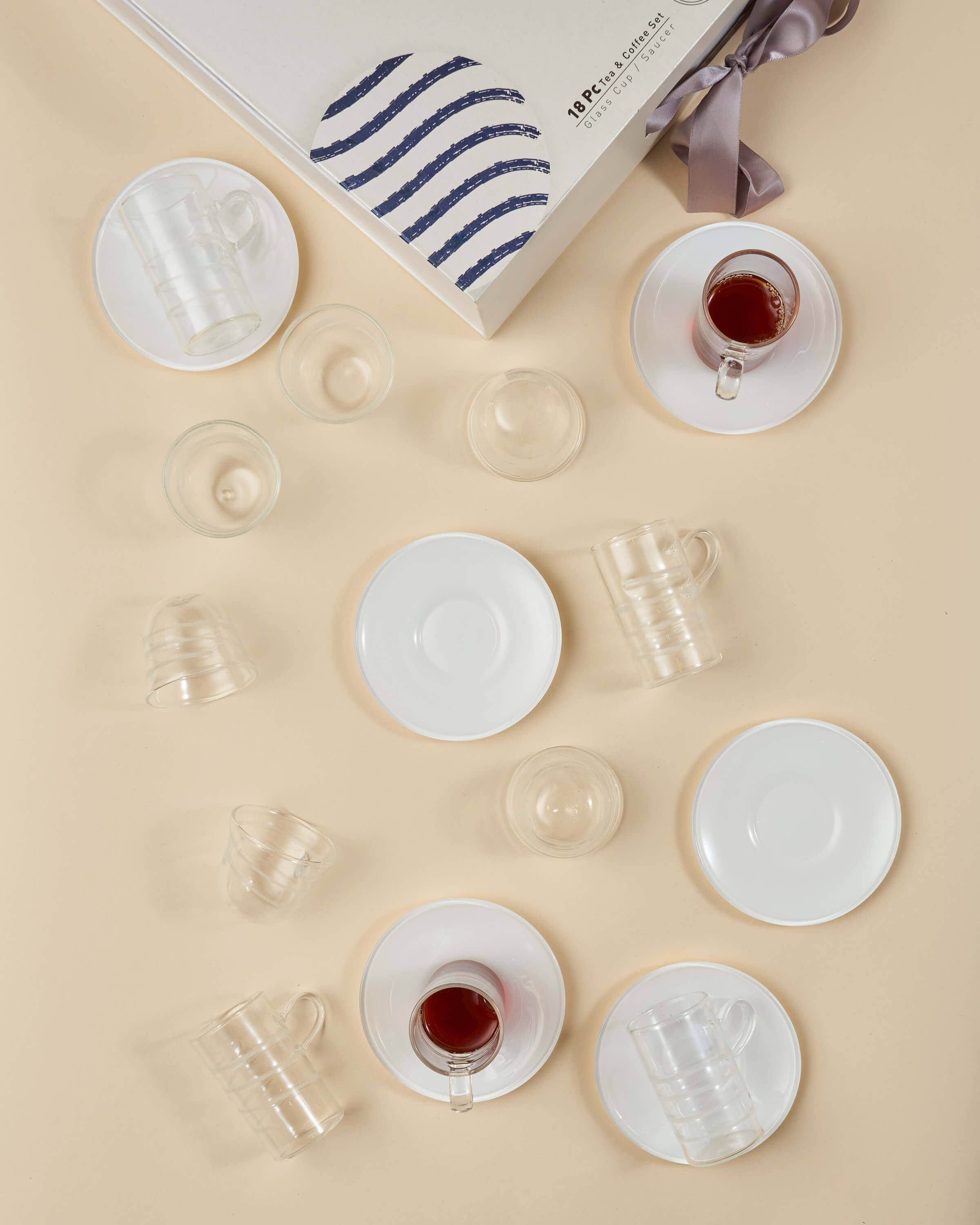 Ghazal Tea & Arabic Coffee Cup Set