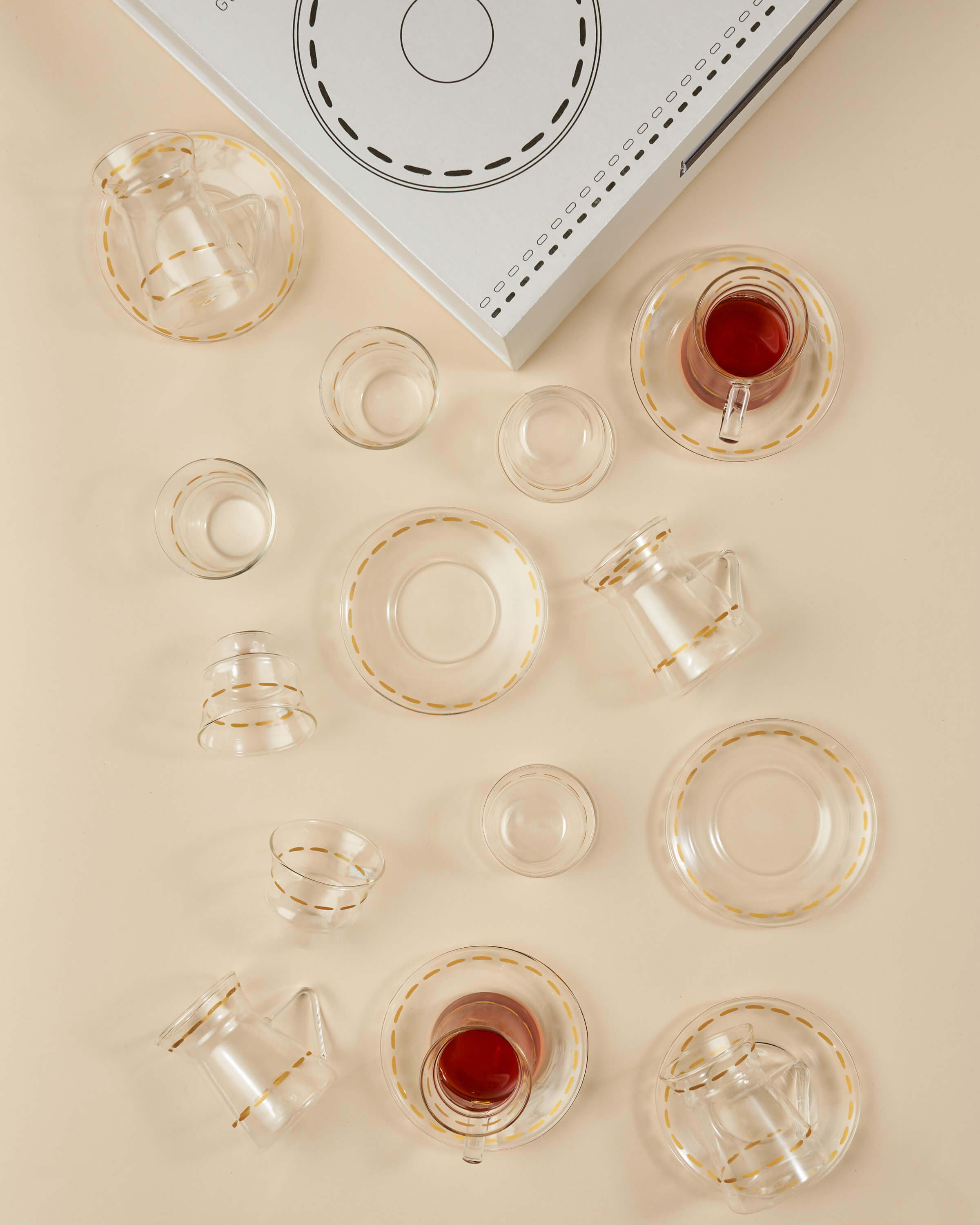 Ishraqa Tea & Arabic Coffee Cup Set