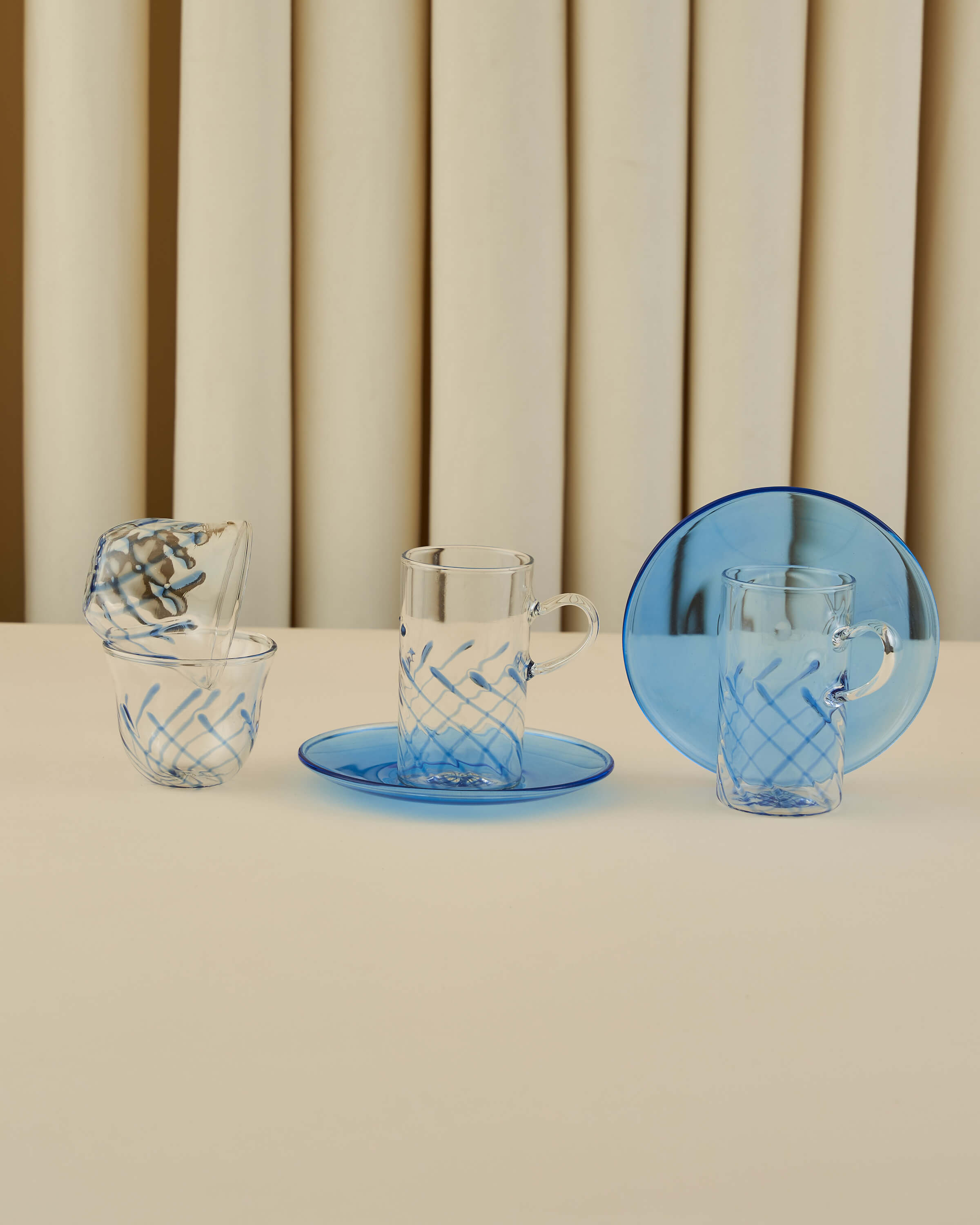 Ghazal Tea & Arabic Coffee Cup Set