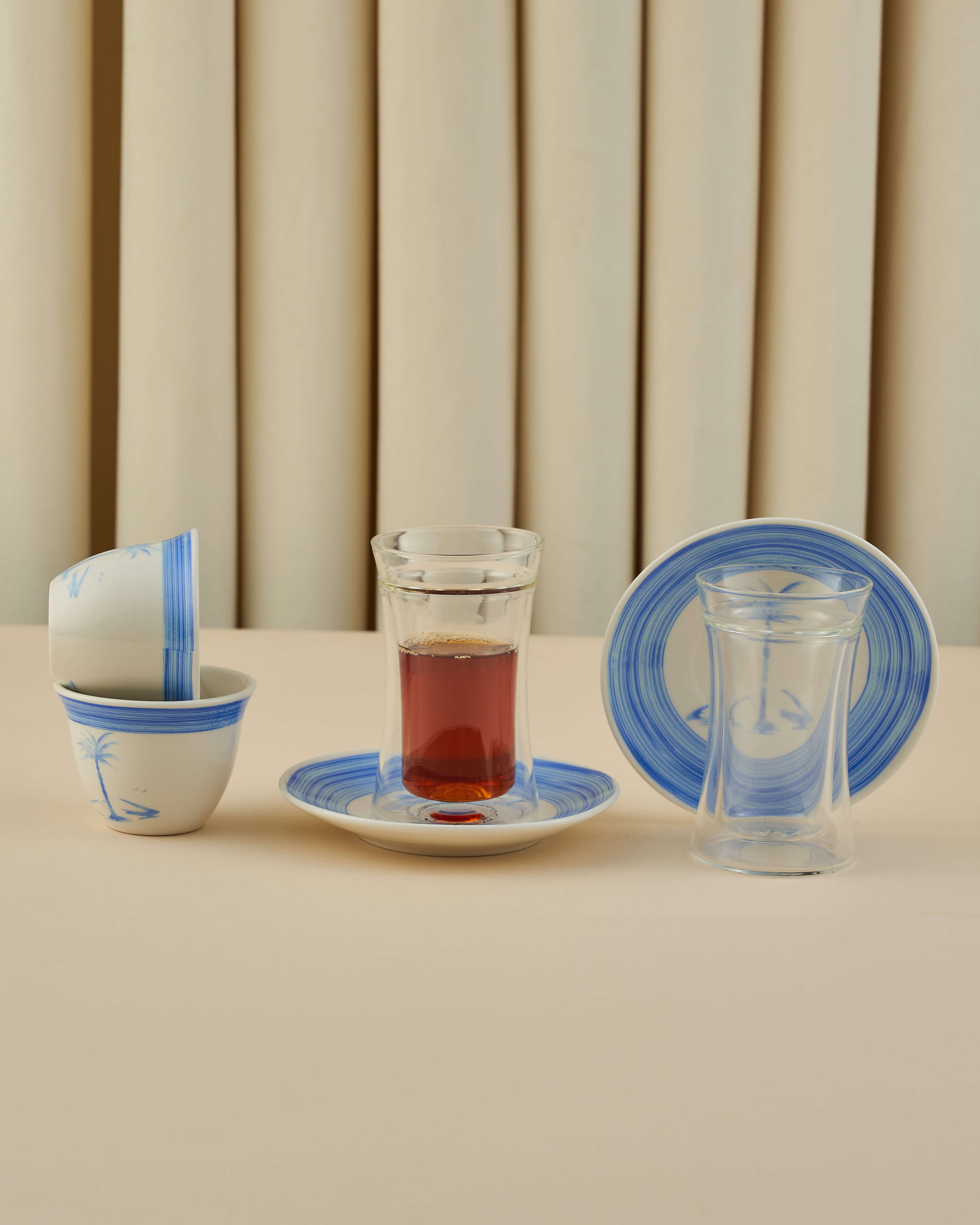 Waha Tea & Arabic Coffee Cup Set