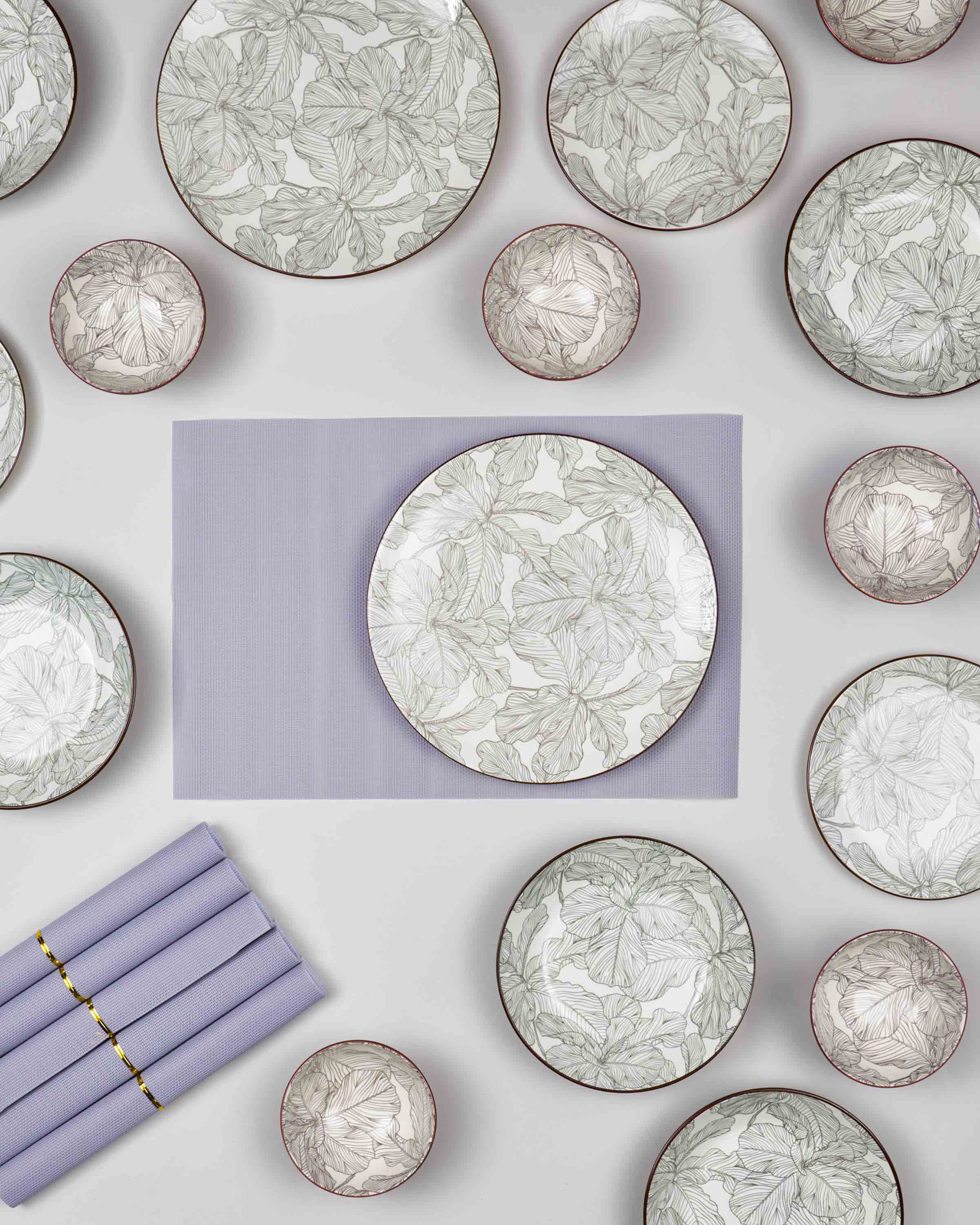 Rawda Dinner Set – 30 Pieces (Serves 6)