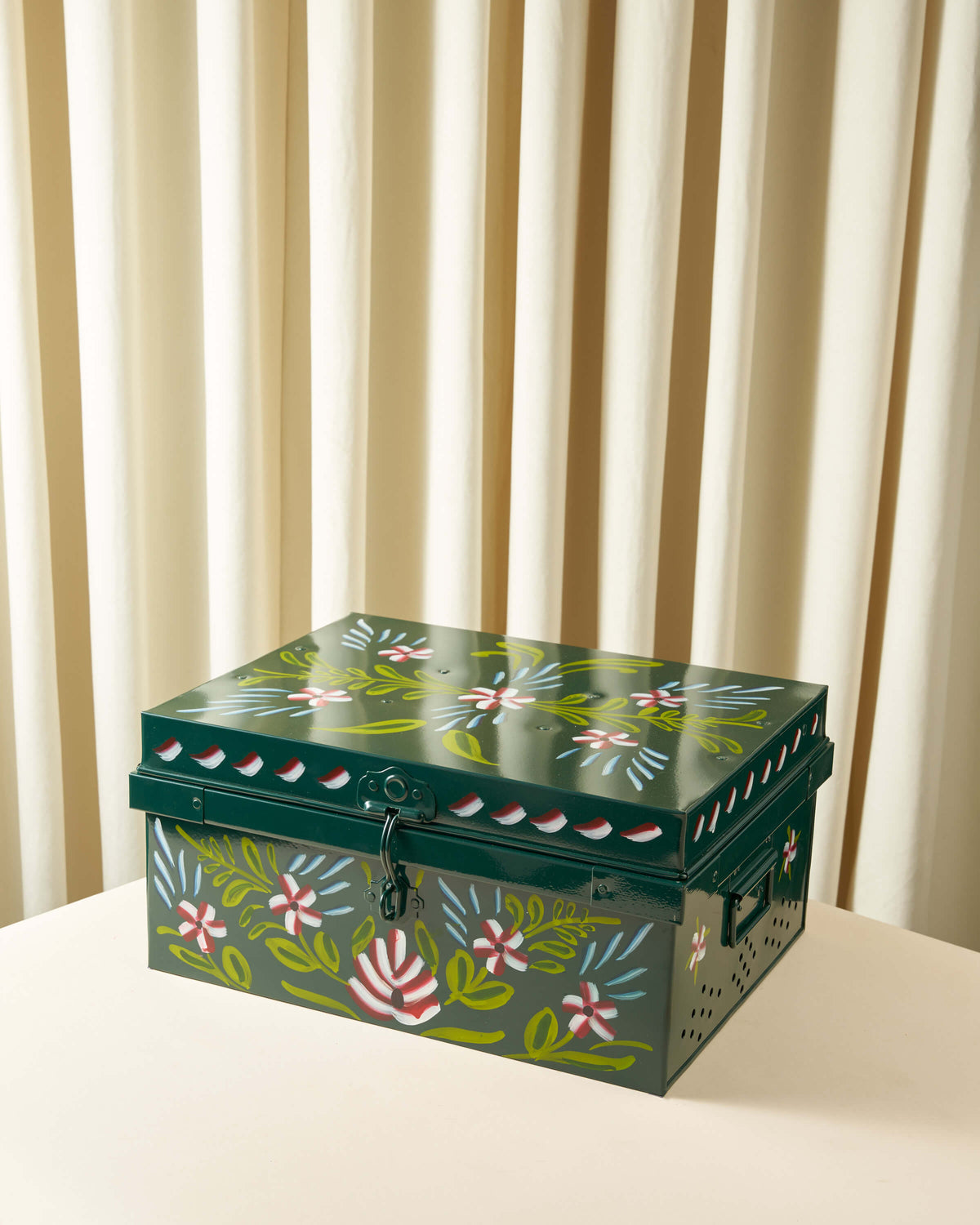 Sheikha Hand-Painted Rectangular Food Warmer — 4L