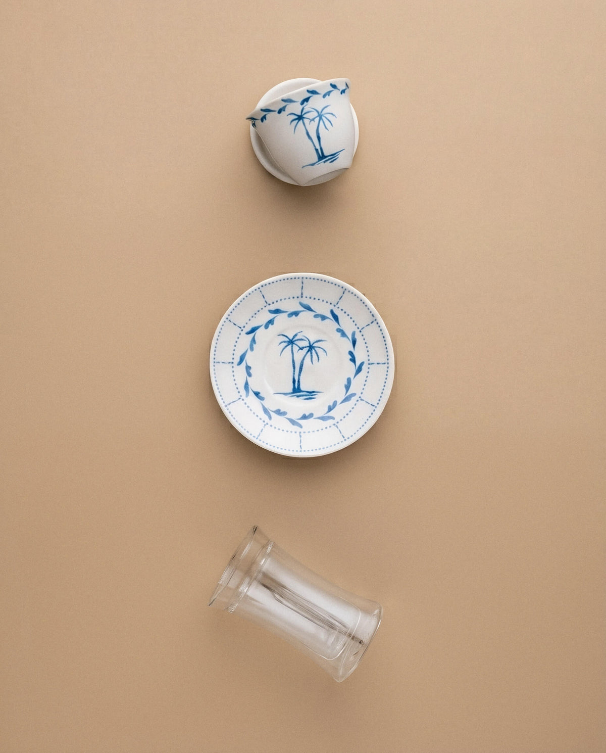 Asala Tea Estakana & Arabic Coffee Finjan Set — 18 Pieces (Double-Wall Glass)