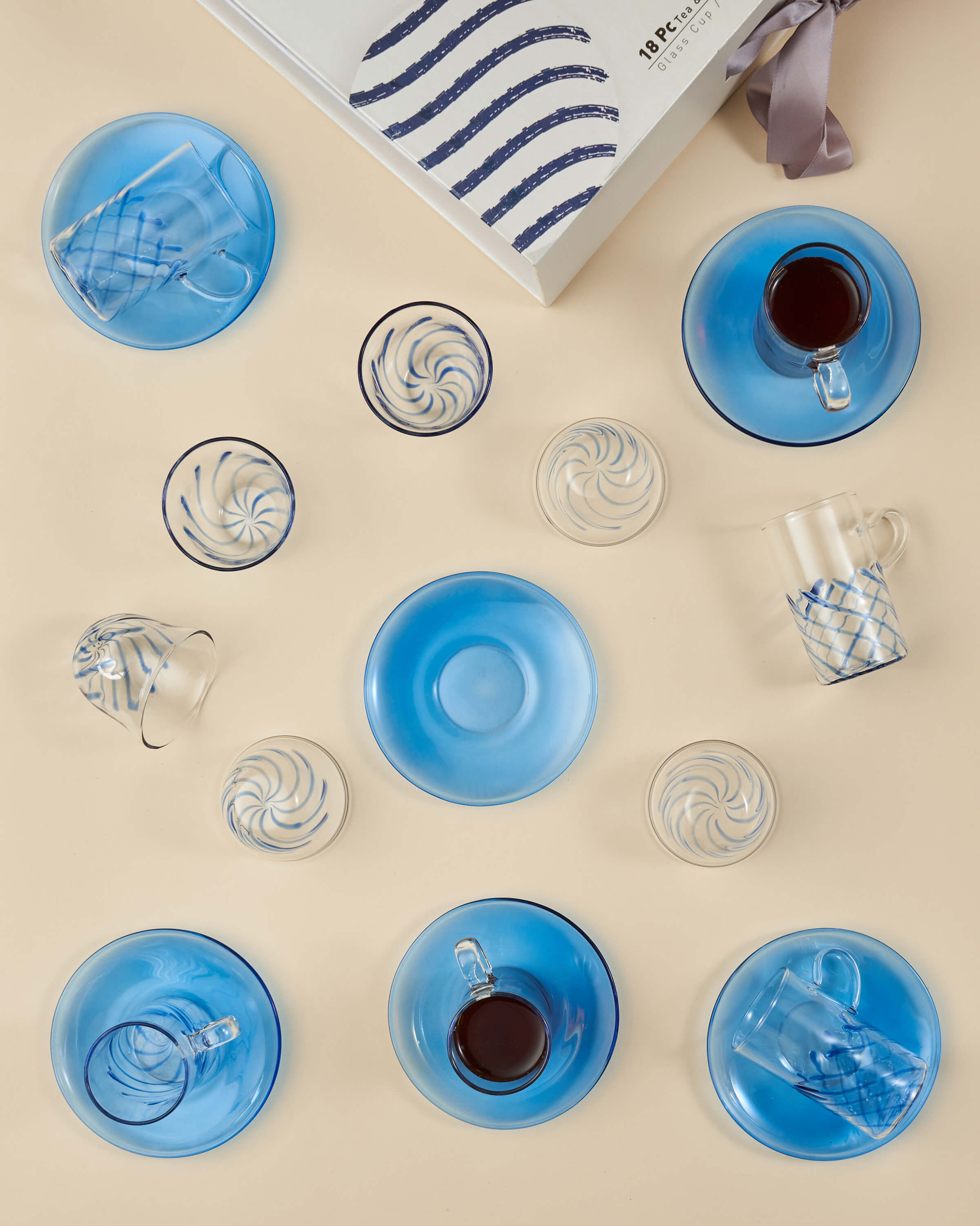 Ghazal Tea & Arabic Coffee Cup Set