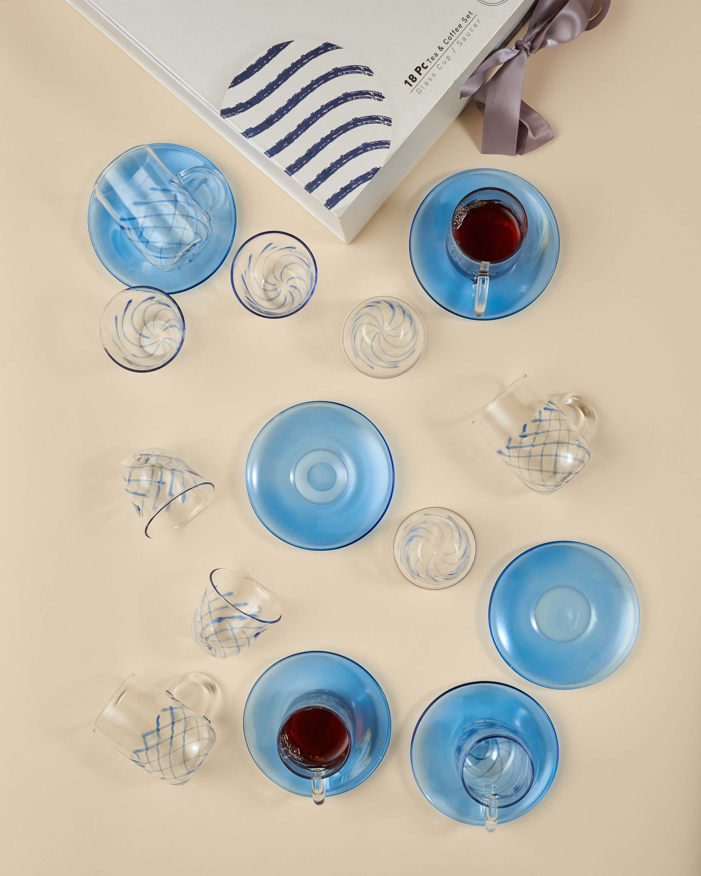 Juman Tea & Arabic Coffee Cup Set