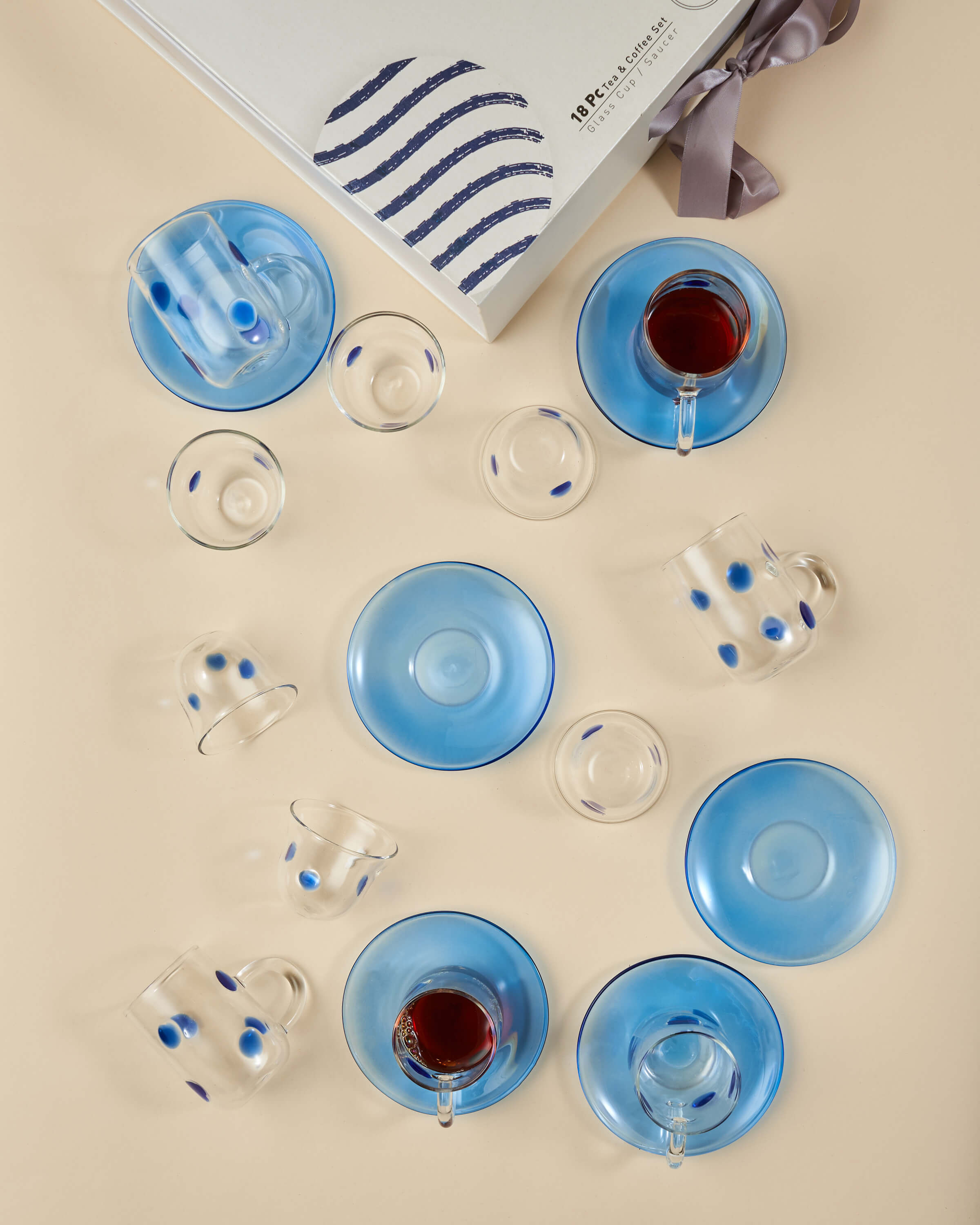 Lulwa Tea & Arabic Coffee Cup Set