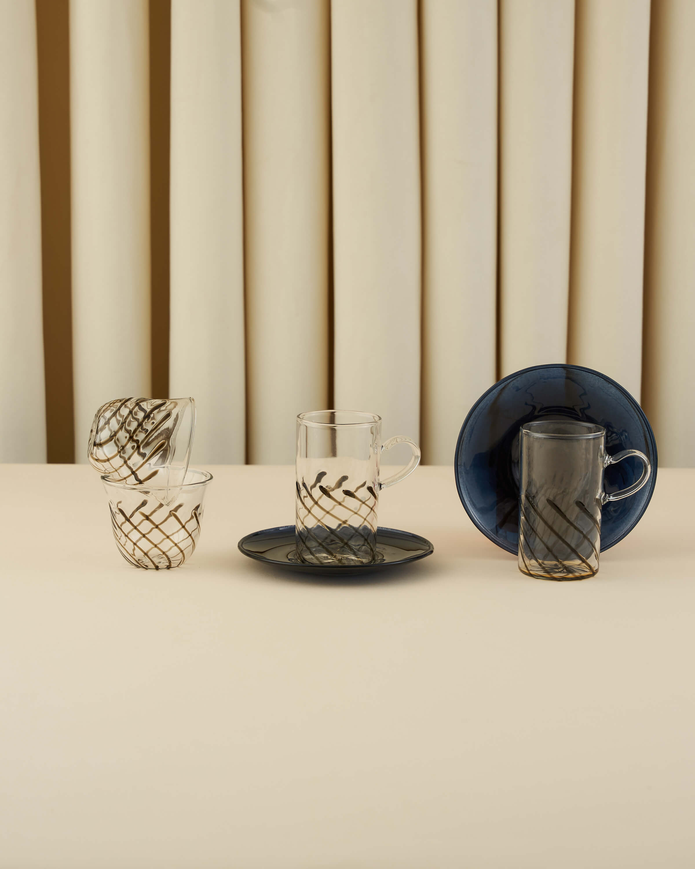 Ghazal Tea & Arabic Coffee Cup Set