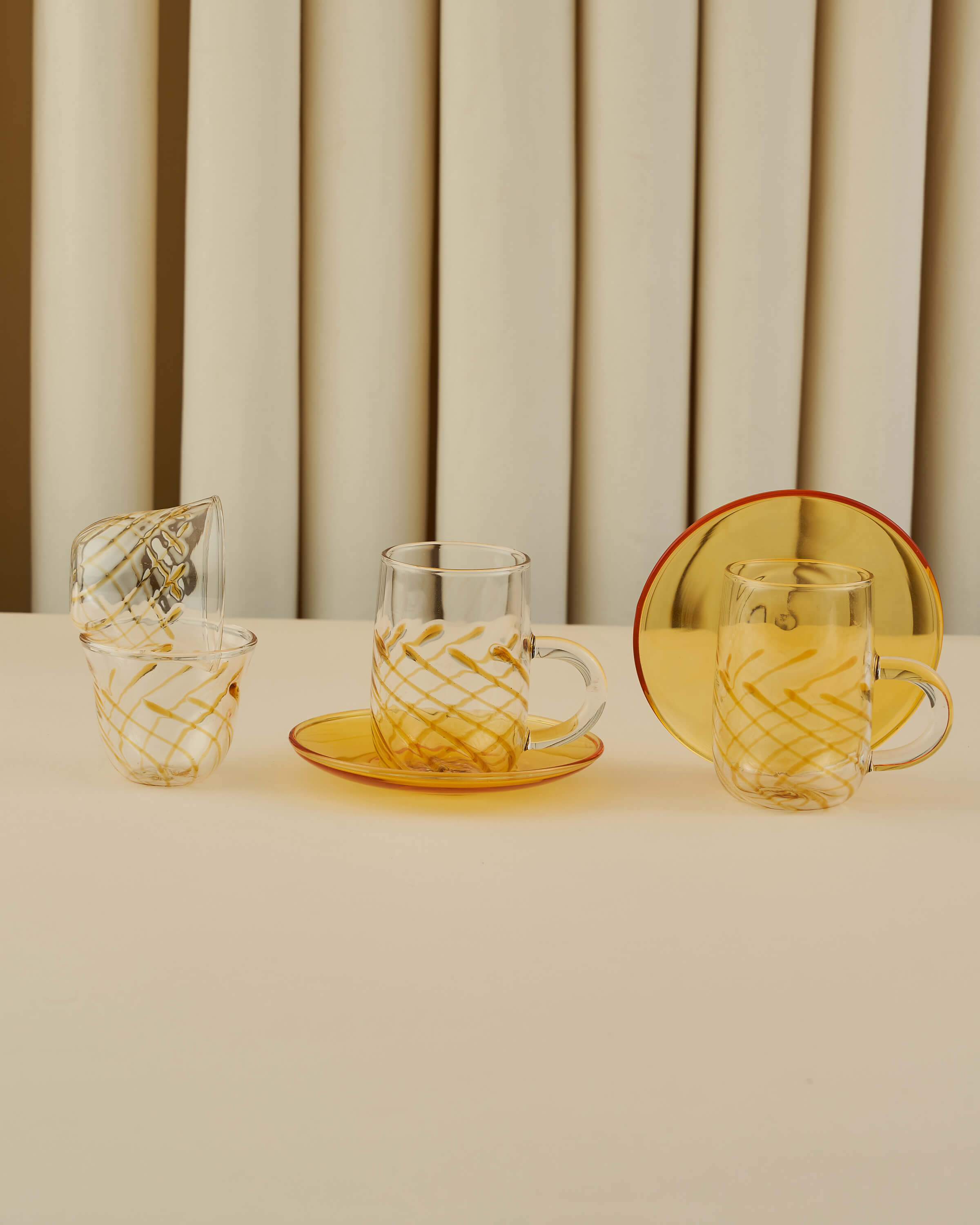 Juman Tea & Arabic Coffee Cup Set